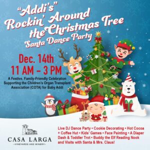 “Addi’s” Rockin’ Around the Christmas Tree Santa Dance Party| December 14, 2025